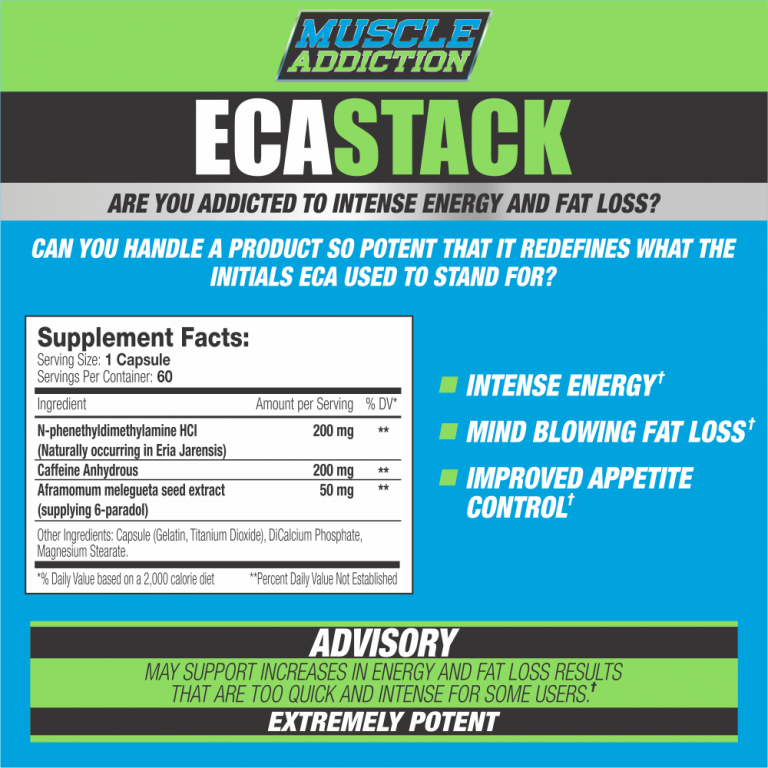 eca stack dosage schedule